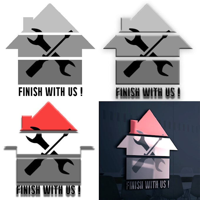 create a logo house design, builder, finishing renovation
