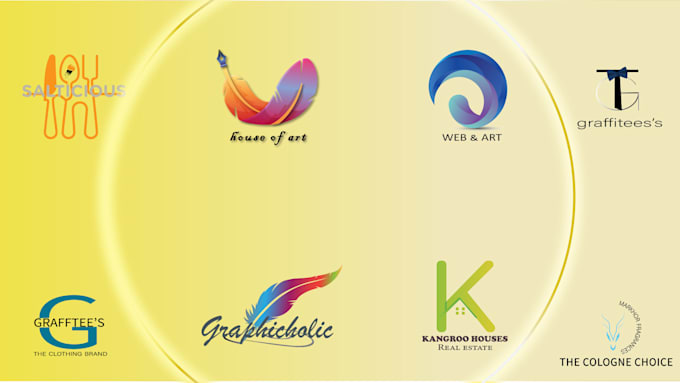 design abstract and minimalist vector logo professionally