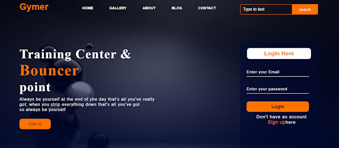 Design webpage using html and css by Mbilal_09 | Fiverr