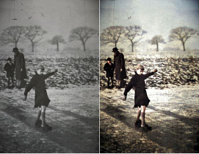 colorize, remove background and erase watermark