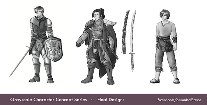 create watercolor sketch style concept art of your character