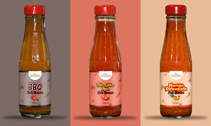 design stunning product packaging design, label design