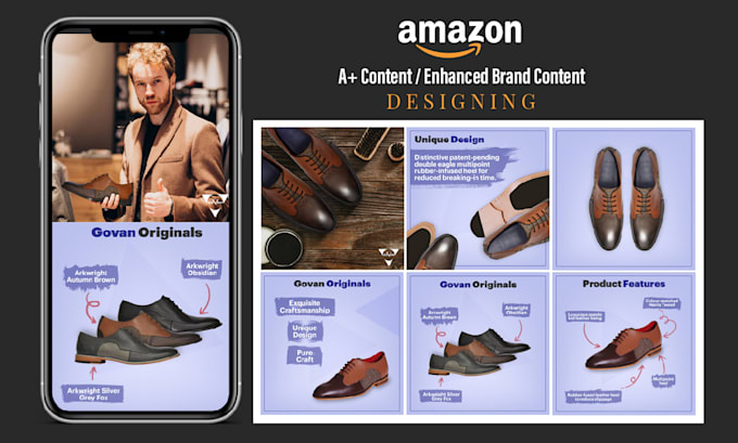 design amazon listing images and ebc for your product