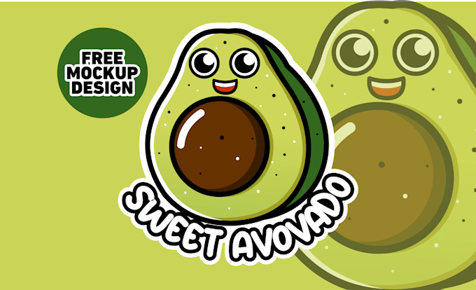 design a cute food mascot logo for your restaurant