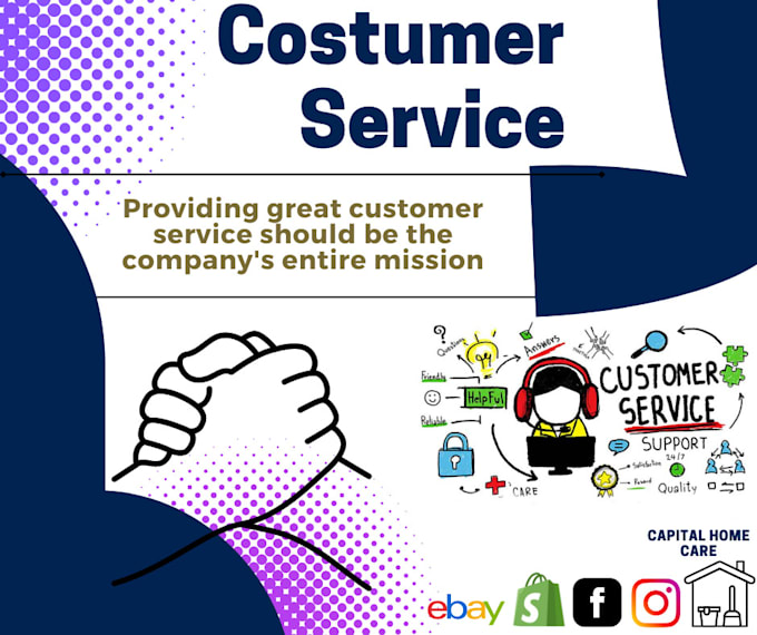 be your full time customer support and virtual assistant
