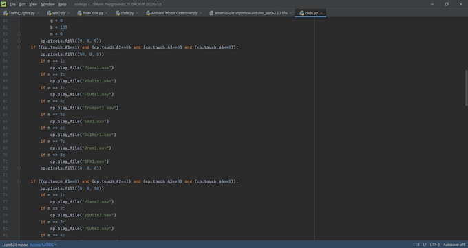 Program adafruit boards with circuit python or arduino by Wedahithayapa ...