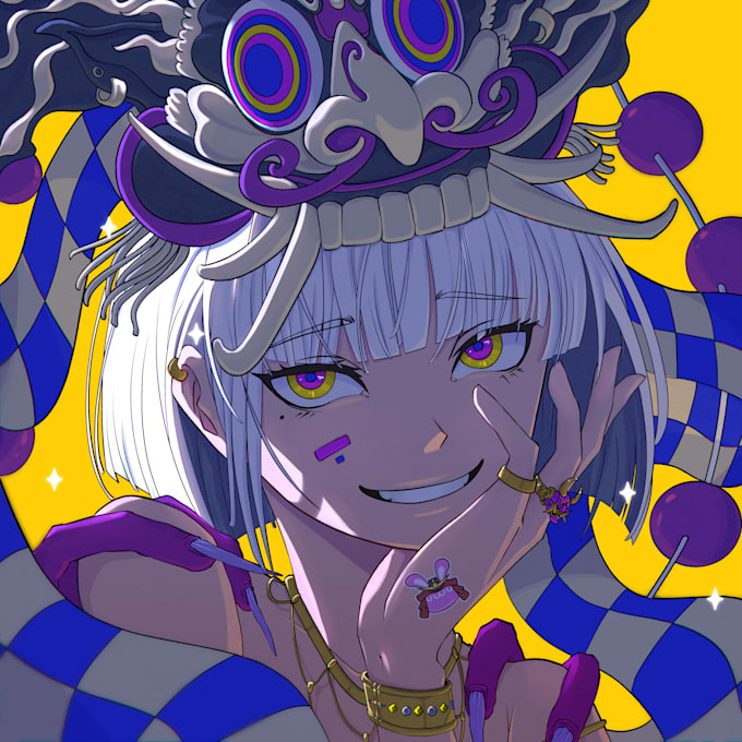 draw any character into painting anime artstyle