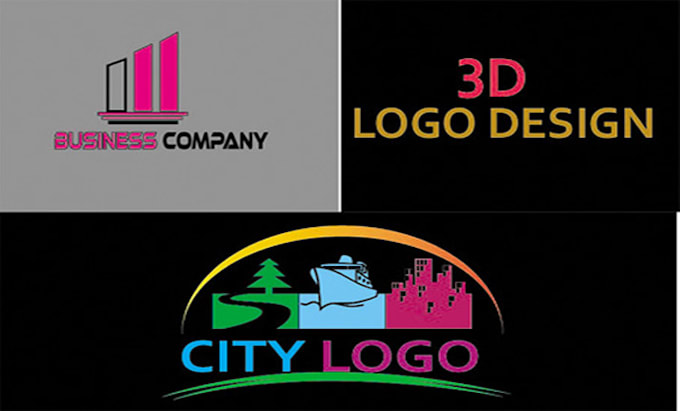 design 3d, redesign or modify your 3d logo, convert 2d to 3d