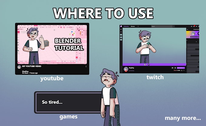 draw character poses for your video, comic or game