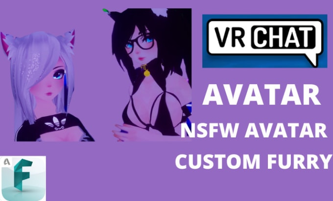 Create 3d model vrchat avatar, vrc avatar furry nsfw avatar or anime ...