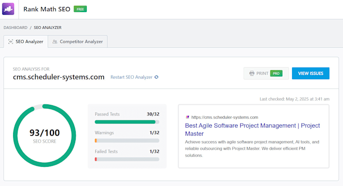 on page SEO optimization service wordpress ecommerce website