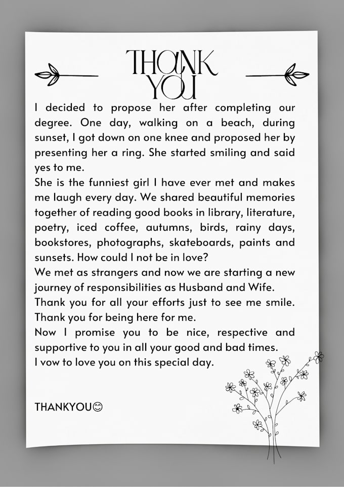 write an amazing groom wedding speech, poetry, and stories