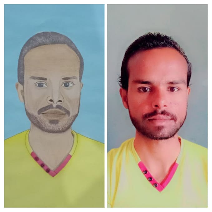 Do black and white hand drawn vector illustration by Waqasbhati Fiverr