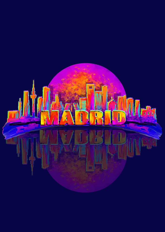 create abstract color art for your buildings