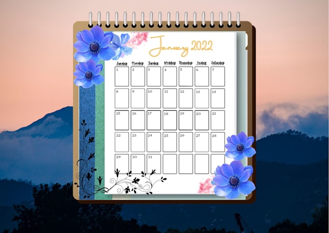do wall and desk calendar design