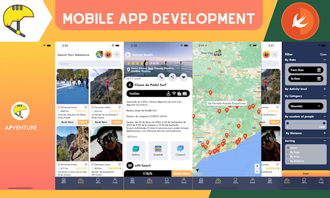 develop native ios app with swift, objective c, swiftui