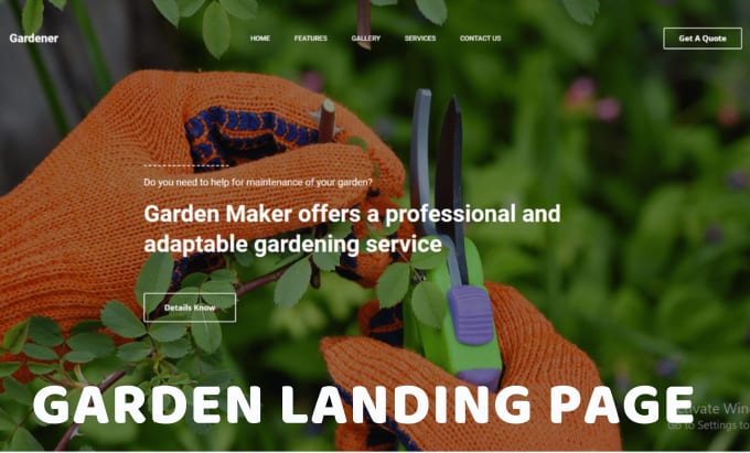 do wordpress squeeze page and landing page design with elementor pro