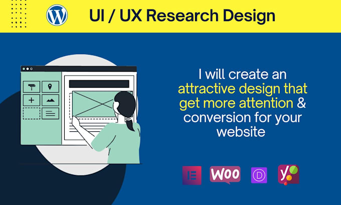 design professional and responsive website using wordpress