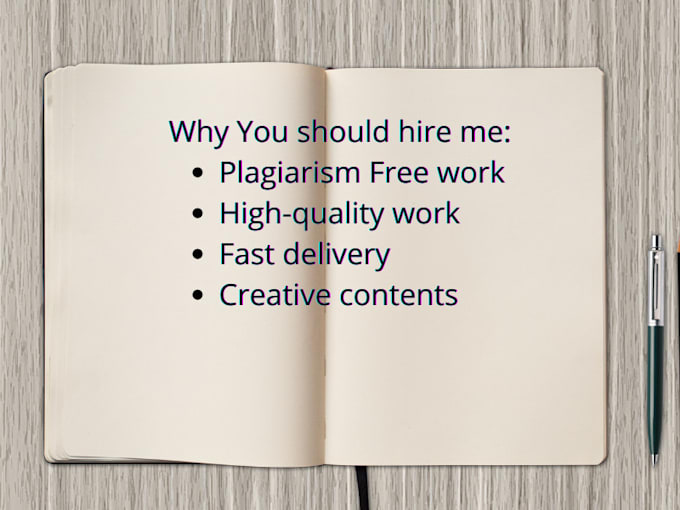 be ghostwriter, ebook writer for non fiction ebooks