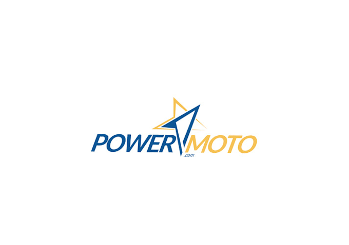 design eye catching premium great power moto logo with elegance