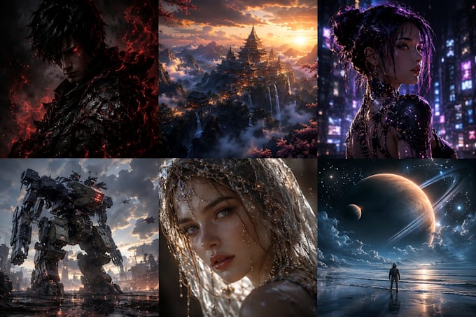 create realistic 3d art for you using midjourney ai