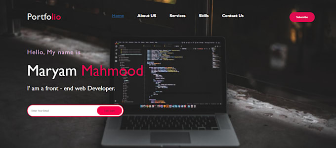 Create attractive html css bootstrap website and front end web ...