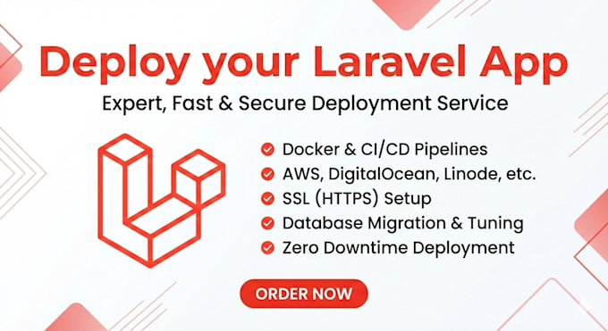 deploy, dockerize and optimize your laravel application on vps