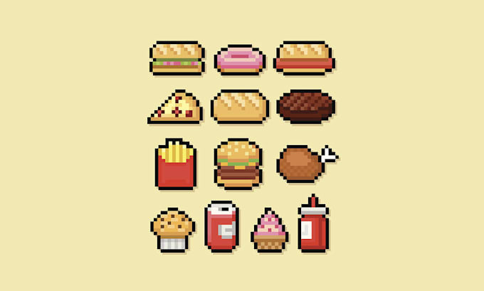 create you 16x16 sprites for a game