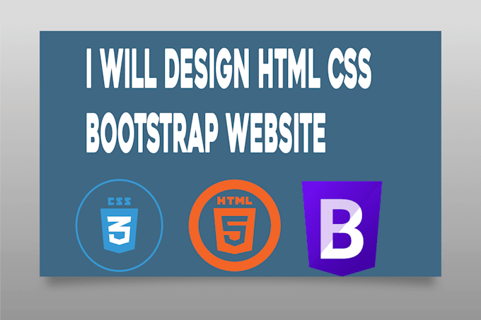 develop a responsive html css bootstrap website for you