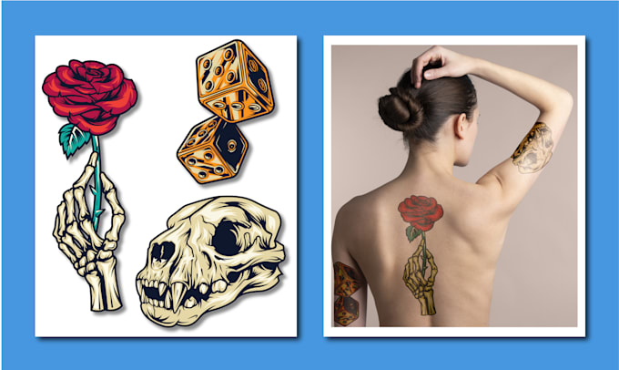 make unique and creative tattoo designs for you