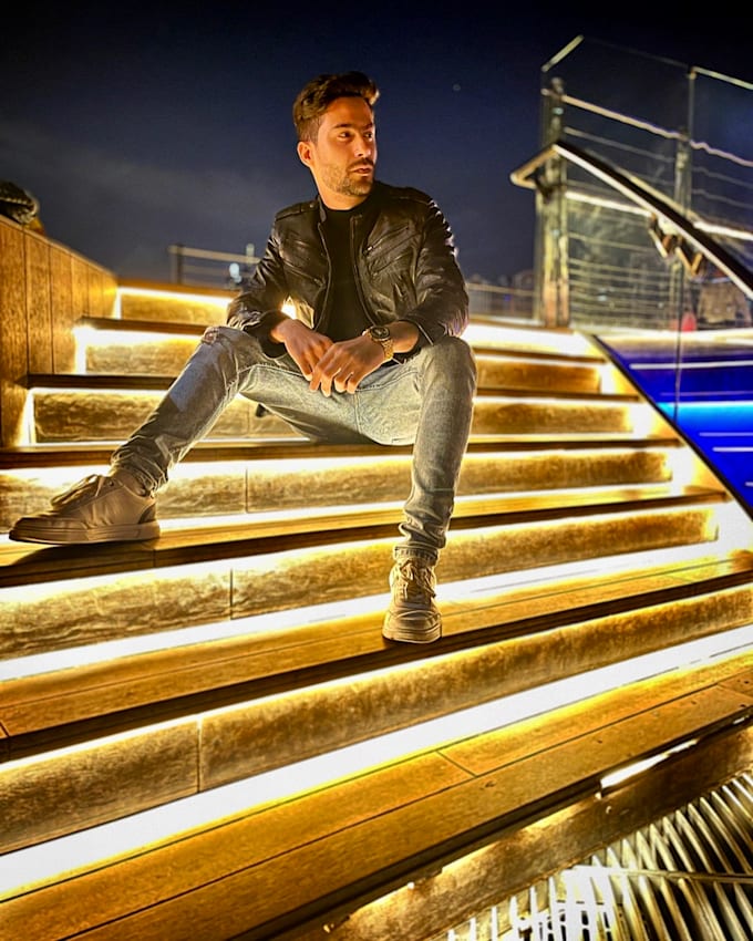 be your professional male model