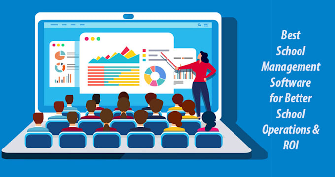 give school management system and  online course website,