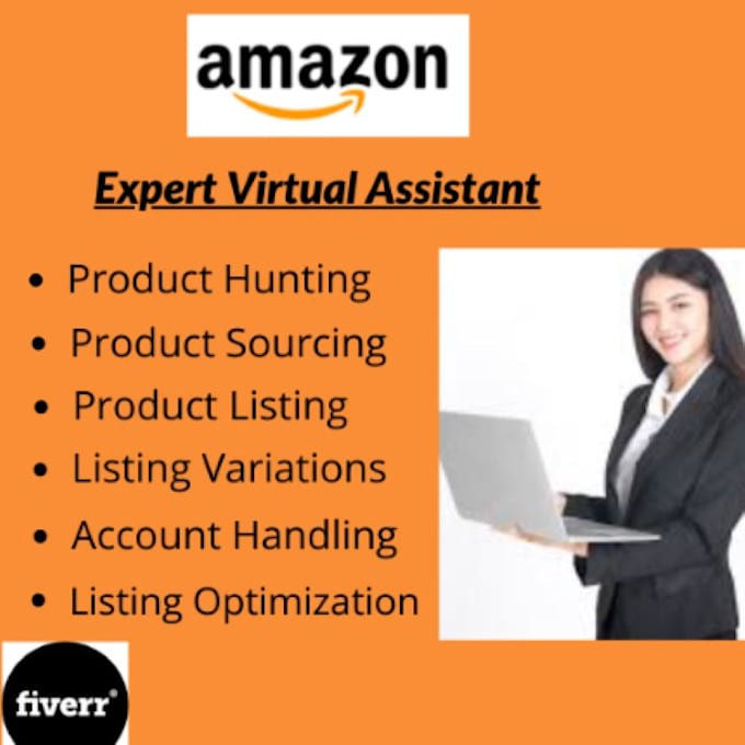 be your amazon virtual assistant, amazon fba virtual assistant, amazon VA