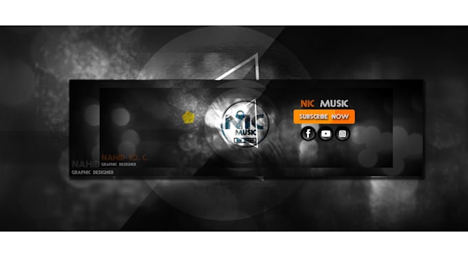 design facebook cover, youtube banner, and all social media