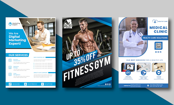 design professional flyer for your business