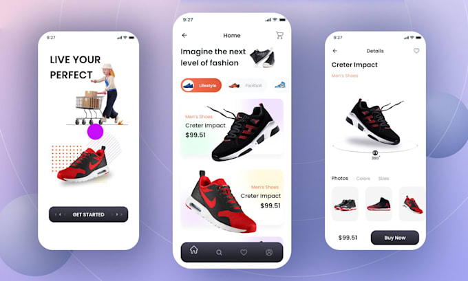 Do mobile app ui ux design and app design by Taleofdesign | Fiverr image.