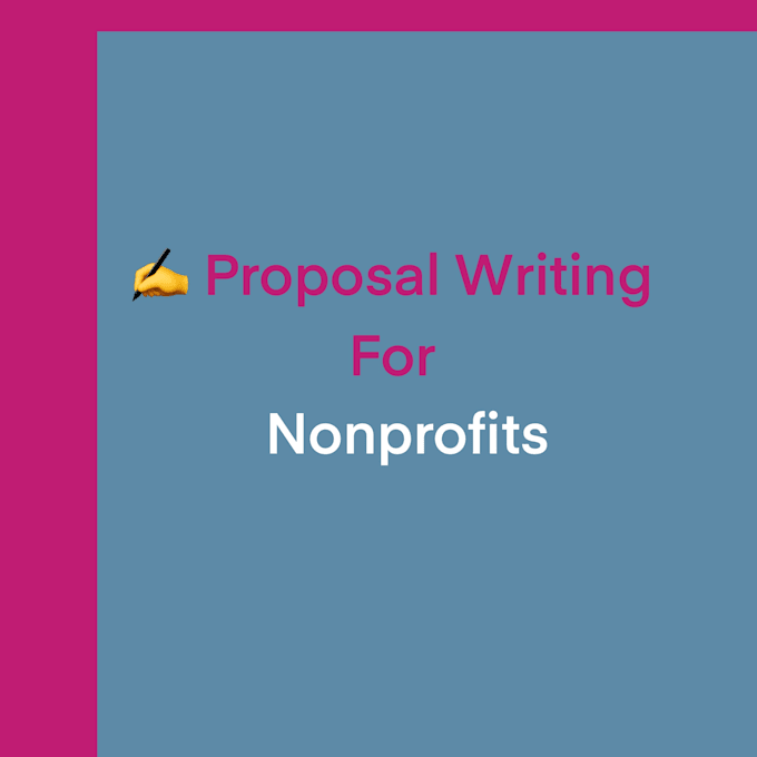 write grant application and rfp proposal