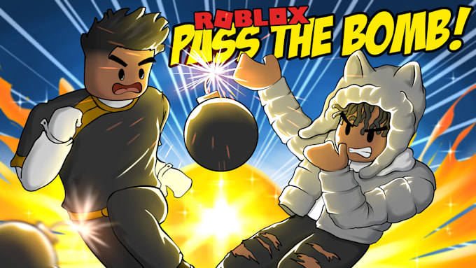 draw cartoon illustrated youtube thumbnail