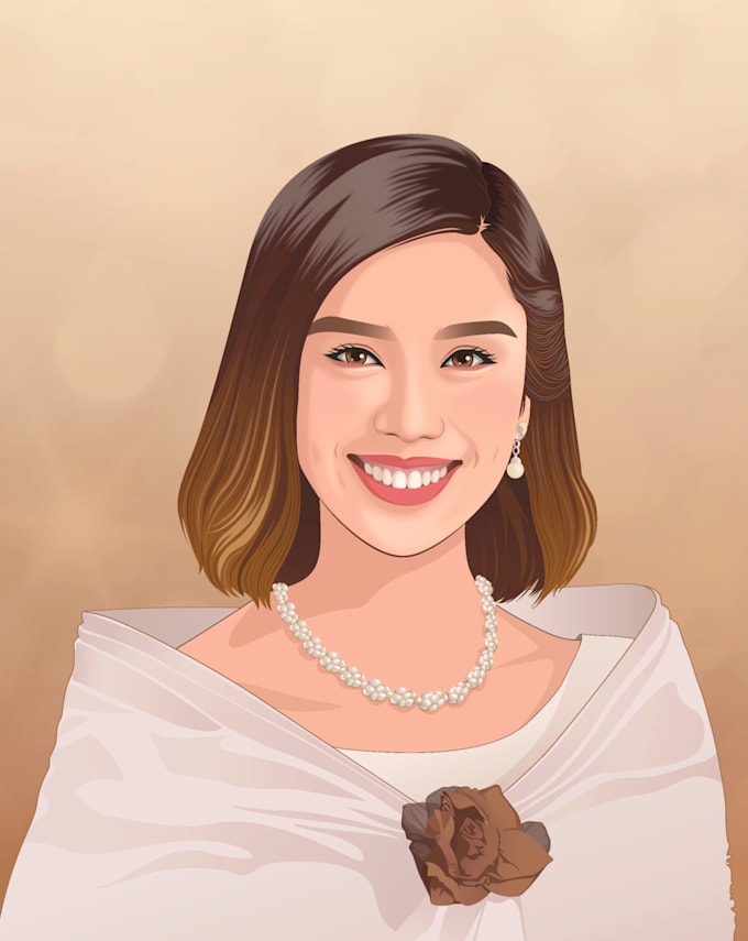 Create vector art portraits in different styles by cyaesa fiverr