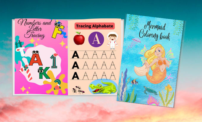 Design custom worksheets and activity book for school kids by Komal92 ...