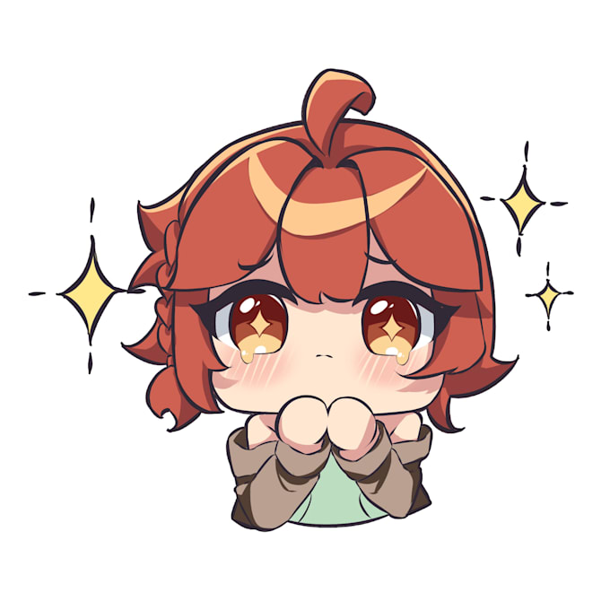 draw cute chibi art for you