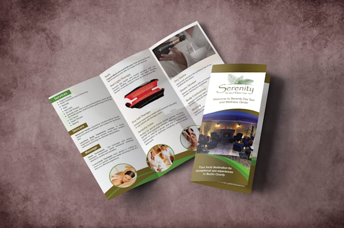 do a professional trifold brochure, bifold brochure and flyer design