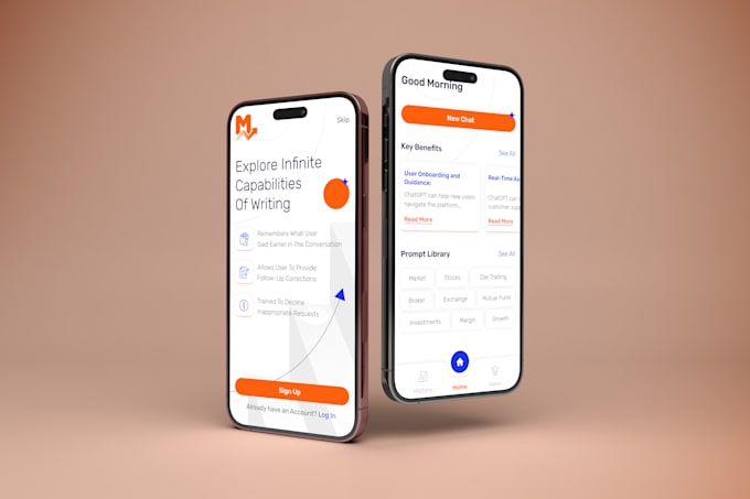 do creative mobile figma app design UI UX app mockup