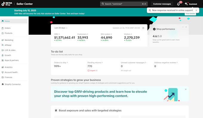 setup tik tok shop, tik tok affiliate and tiktok shop marketing
