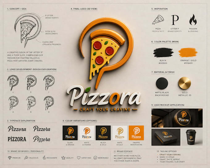design luxury 3d logo for business and startup