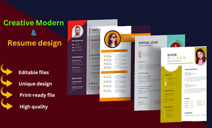 write and design a professional, ats friendly resume and CV