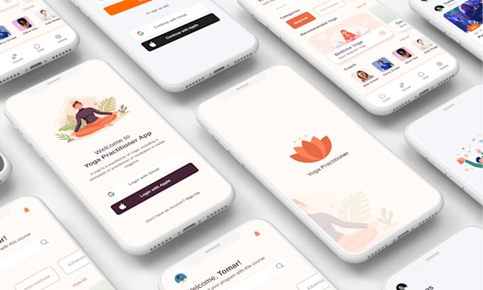 Create user interface design for your mobile or web app by Avitomar07 ...