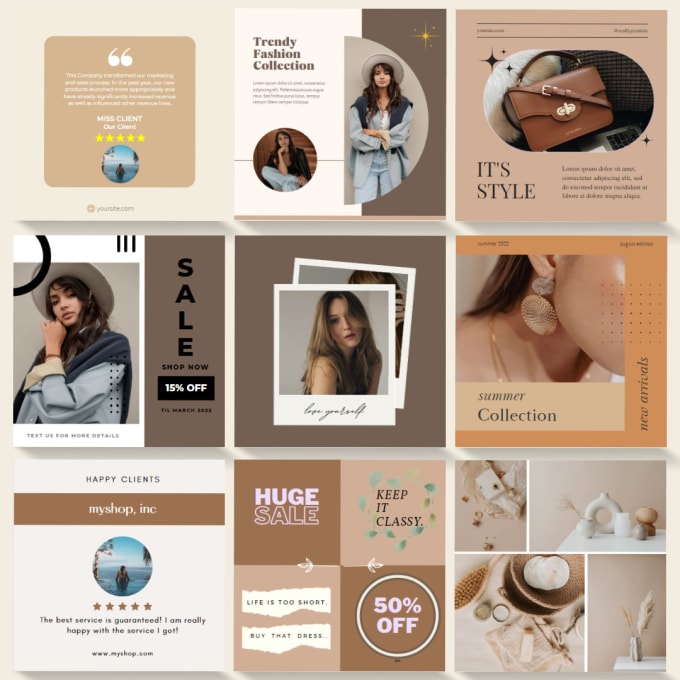 Design a canva templates for your social media posts by Dj_designs12 ...