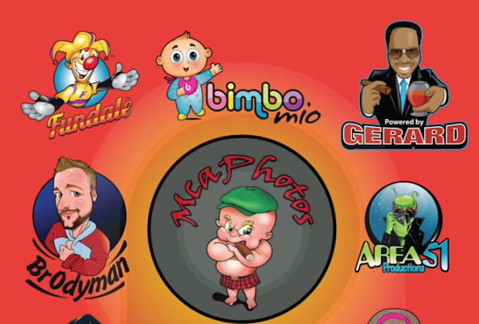 design a cute and kawaii cartoon mascot logo