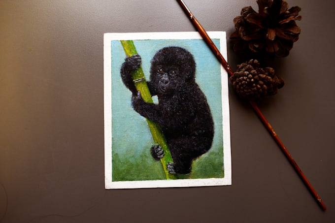 paint realistic pet portraits